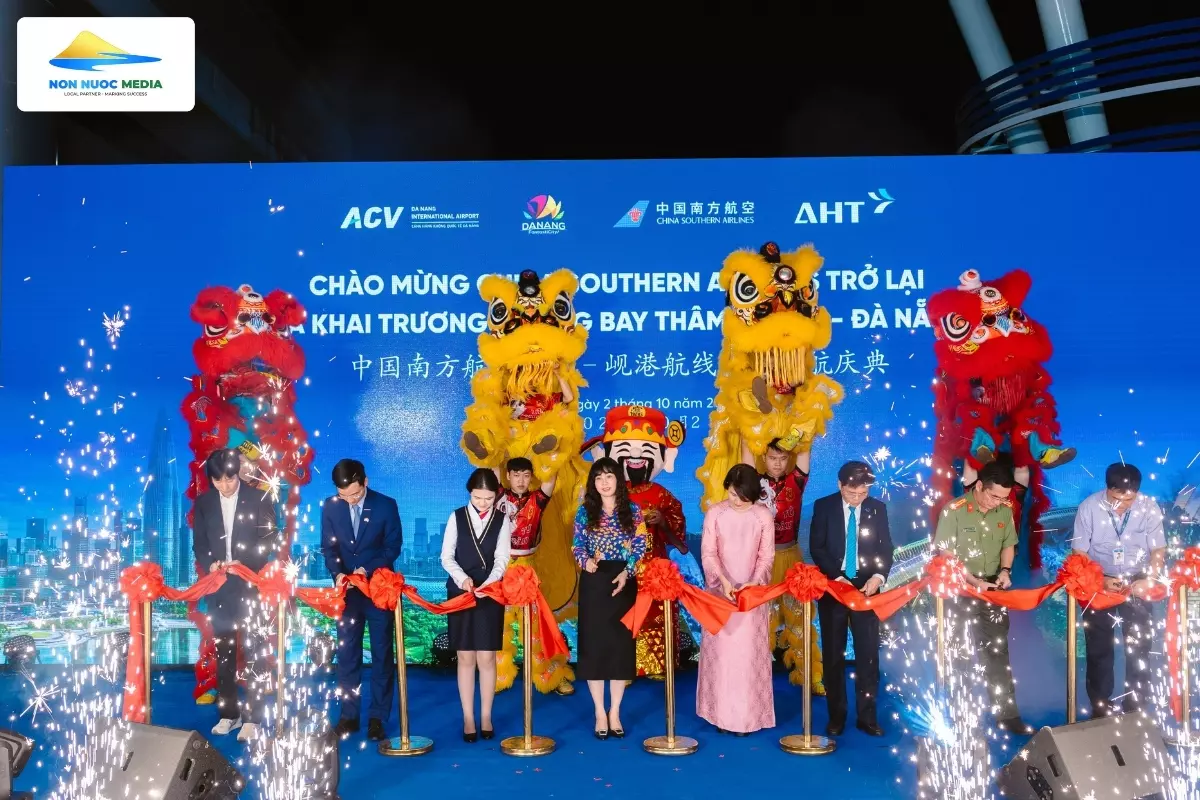 SỰ KIỆN CHÀO MỪNG CHINA SOUTHERN AIRLINE TRỞ LẠI VÀ KHAI TRƯƠNG ĐƯỜNG BAY THÂM QUYẾN - ĐÀ NẴNG