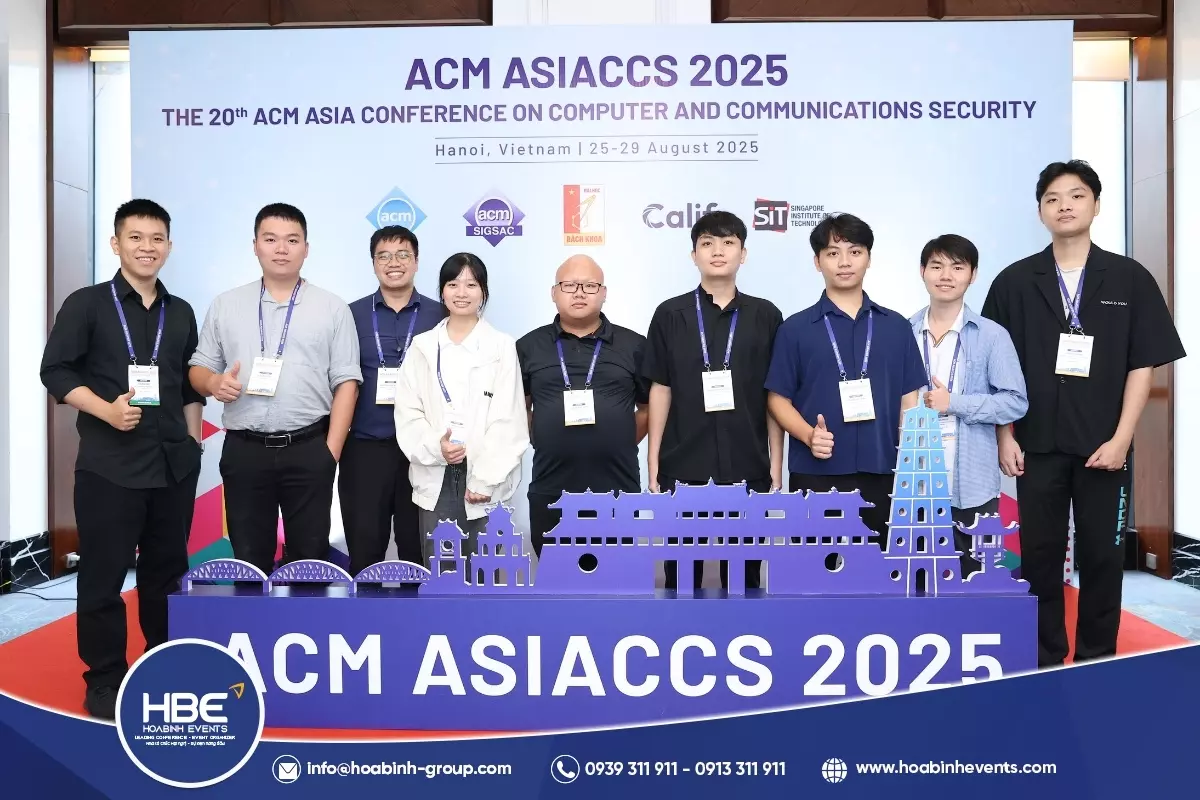 HỘI THẢO QUỐC TẾ ACM ASIA CONFERENCE ON COMPUTER AND COMMUNICATIONS SECURITY (ACM AsiaCCS 2025)