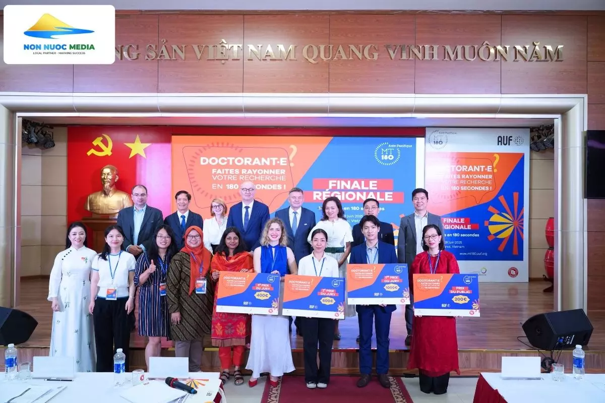 VÒNG CHUNG KẾT CUỘC THI “LUẬN ÁN TIẾN SĨ CỦA TÔI TRONG 180 GIÂY” (Ma thèse en 180 secondes – MT180) KHU VỰC CHÂU Á – THÁI BÌNH DƯƠNG
