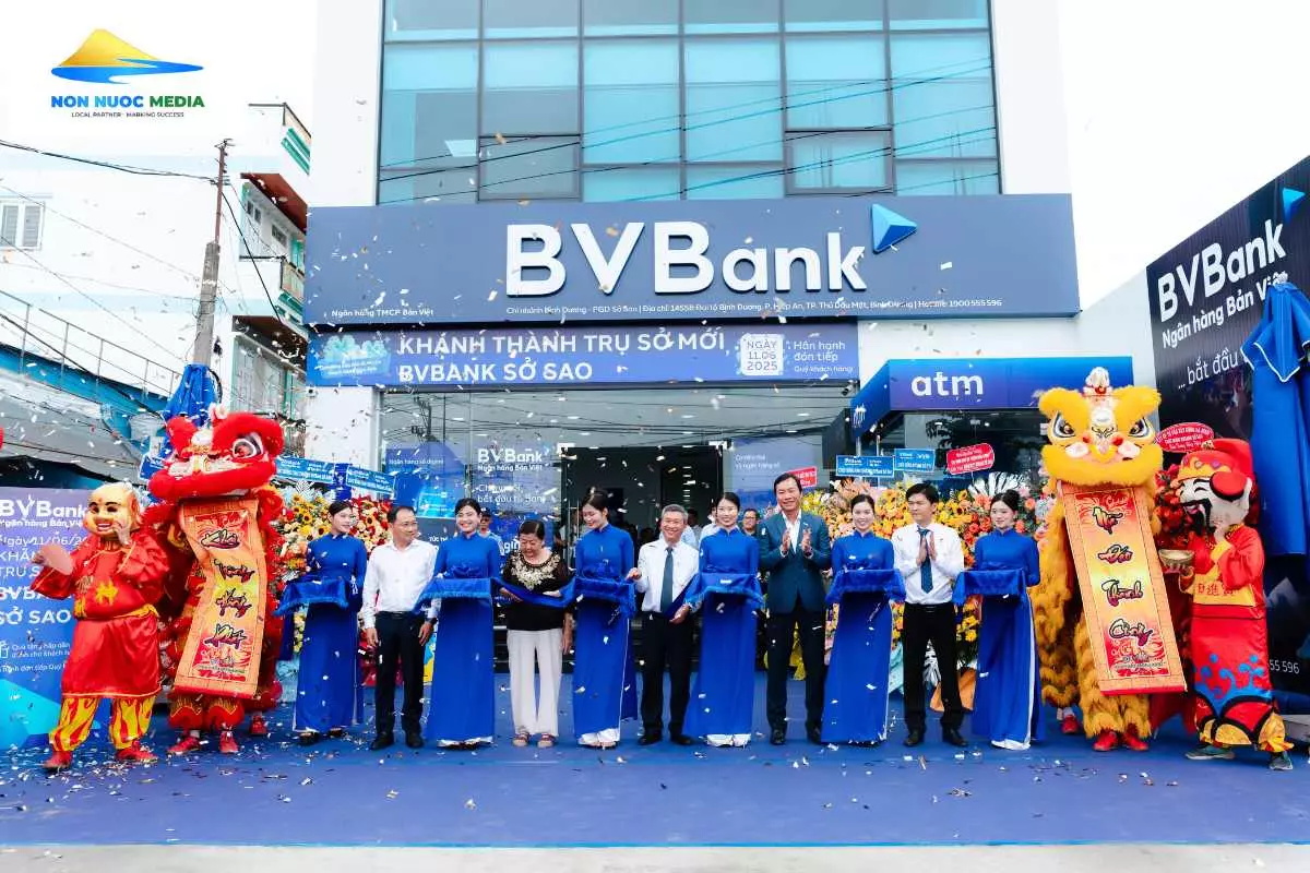 LỄ KHÁNH THÀNH TRỤ SỞ MỚI BVBANK SỞ SAO - BÌNH DƯƠNG