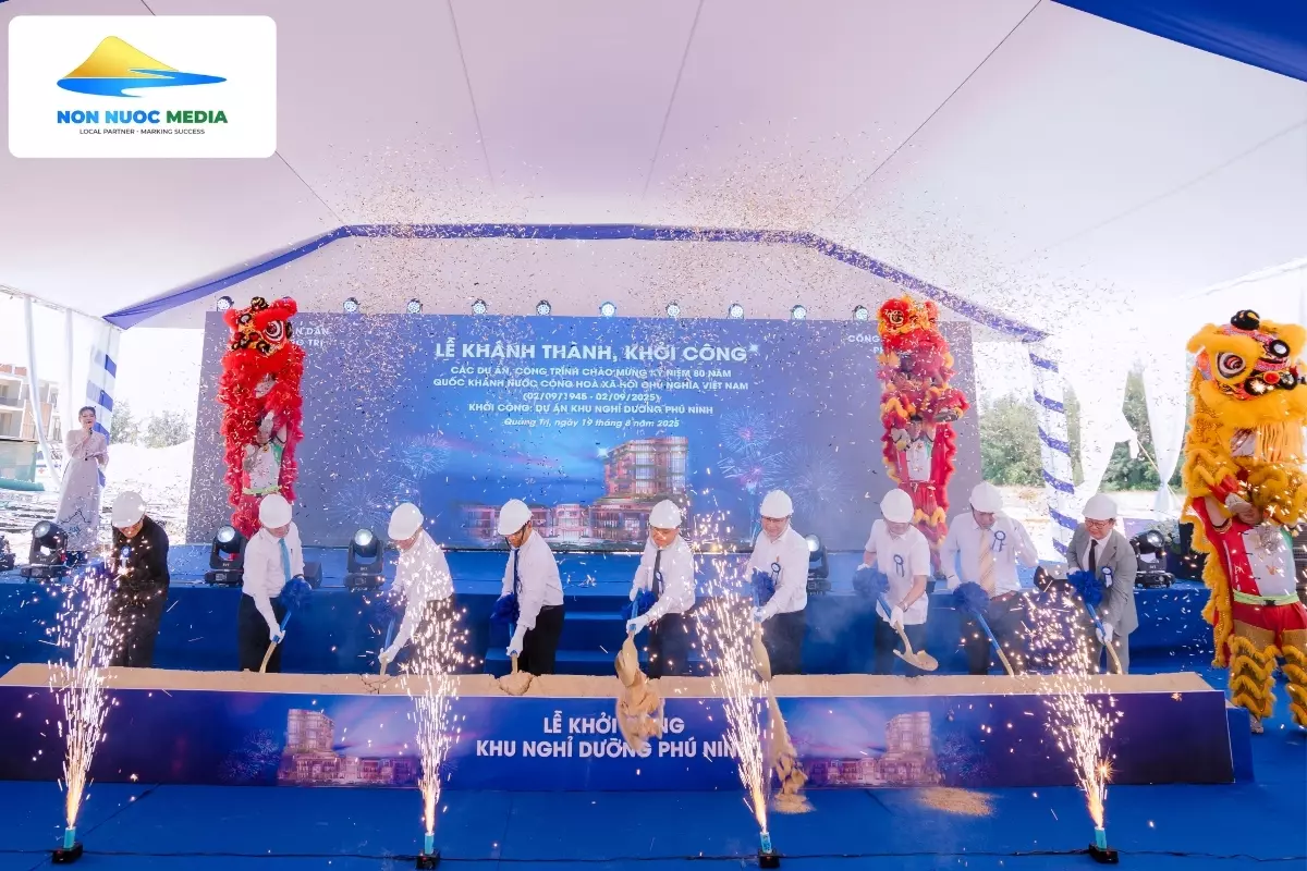 LỄ KHỞI CÔNG KHU NGHỈ DƯỠNG PHÚ NINH