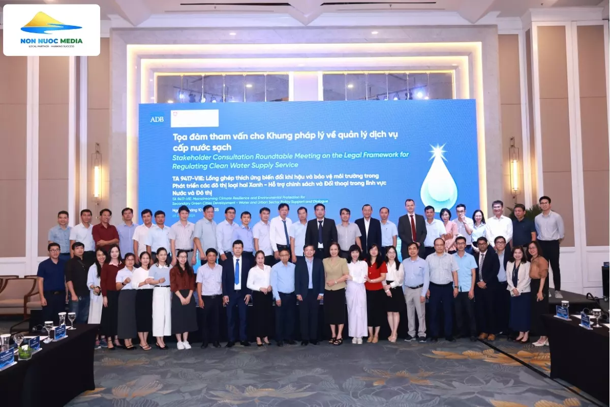 TỌA ĐÀM THAM VẤN CHO KHUNG PHÁP LÝ VỀ QUẢN LÝ DỊCH VỤ CẤP NƯỚC SẠCH
