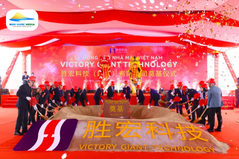 LỄ KHỞI CÔNG DỰ ÁN VICTORY GIANT TECHNOLOGY